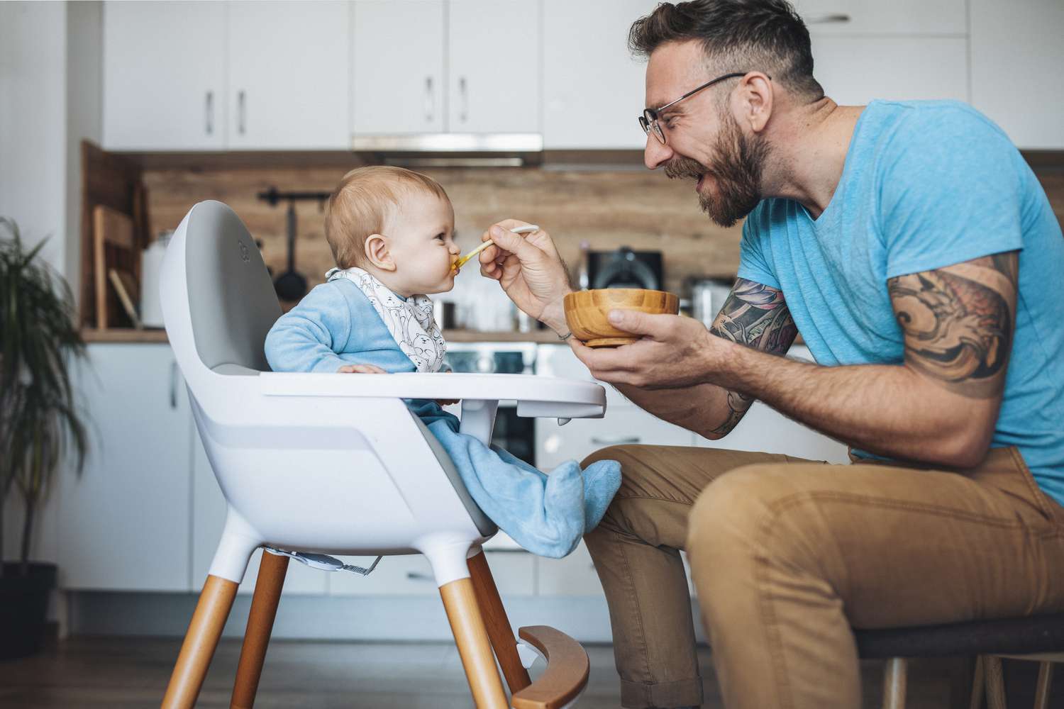 When Do Babies Sit In A High Chair?