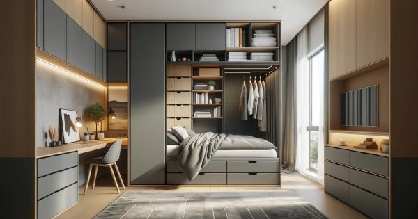 Maximizing Small Spaces Innovative Wardrobe Solutions Storables   Maximizing Small Spaces Innovative Wardrobe Solutions 600x315 