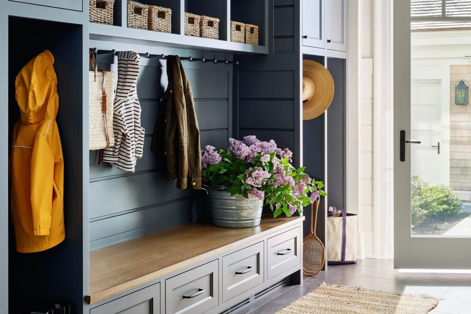 How To Organize A Mudroom