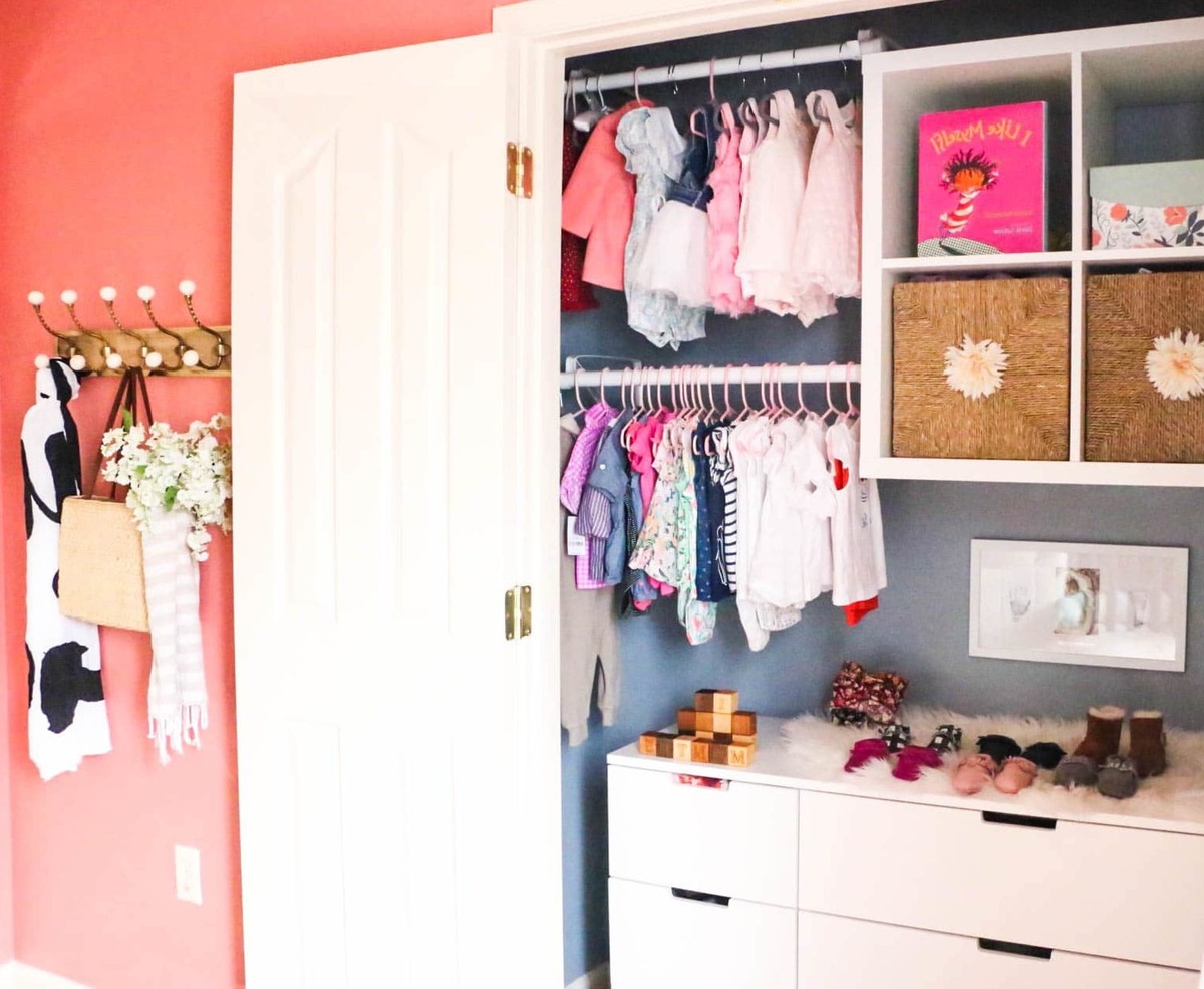 How To Organize A Nursery Closet