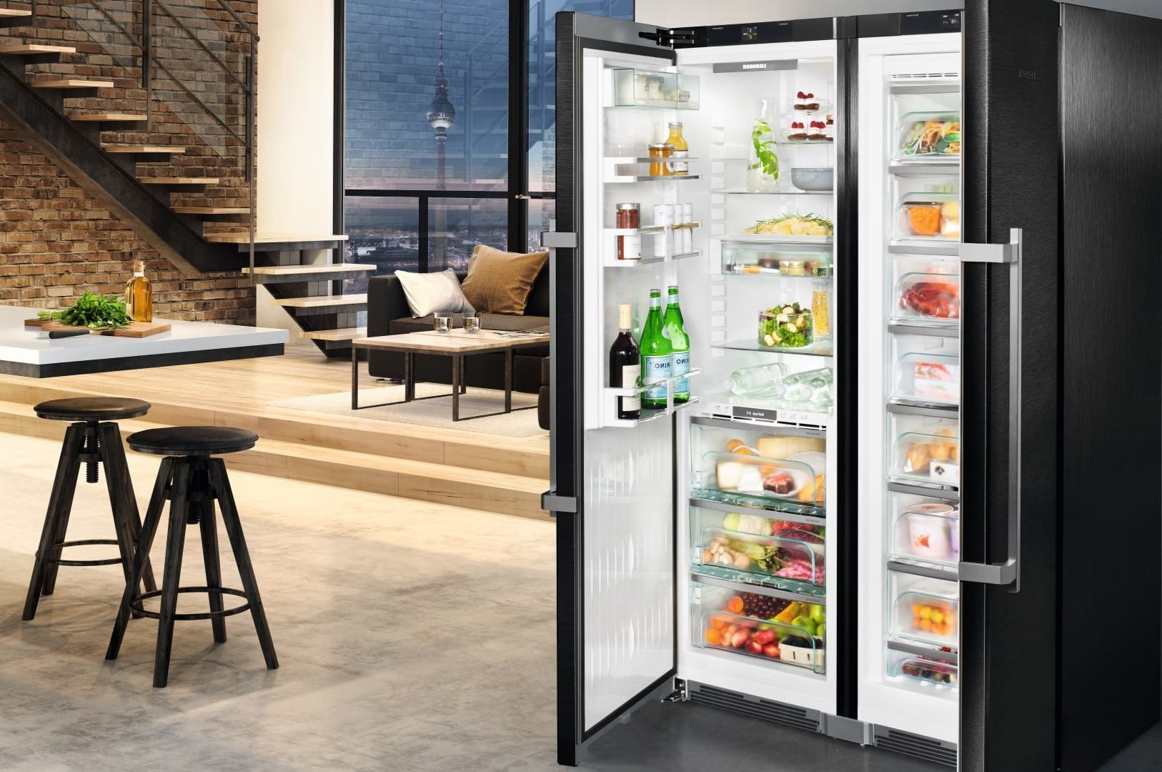 How To Organize A Side By Side Refrigerator/Freezer