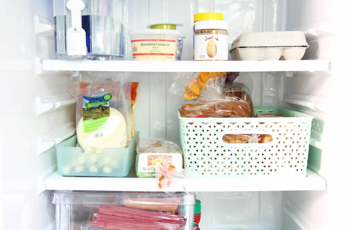How To Organize A Small Fridge