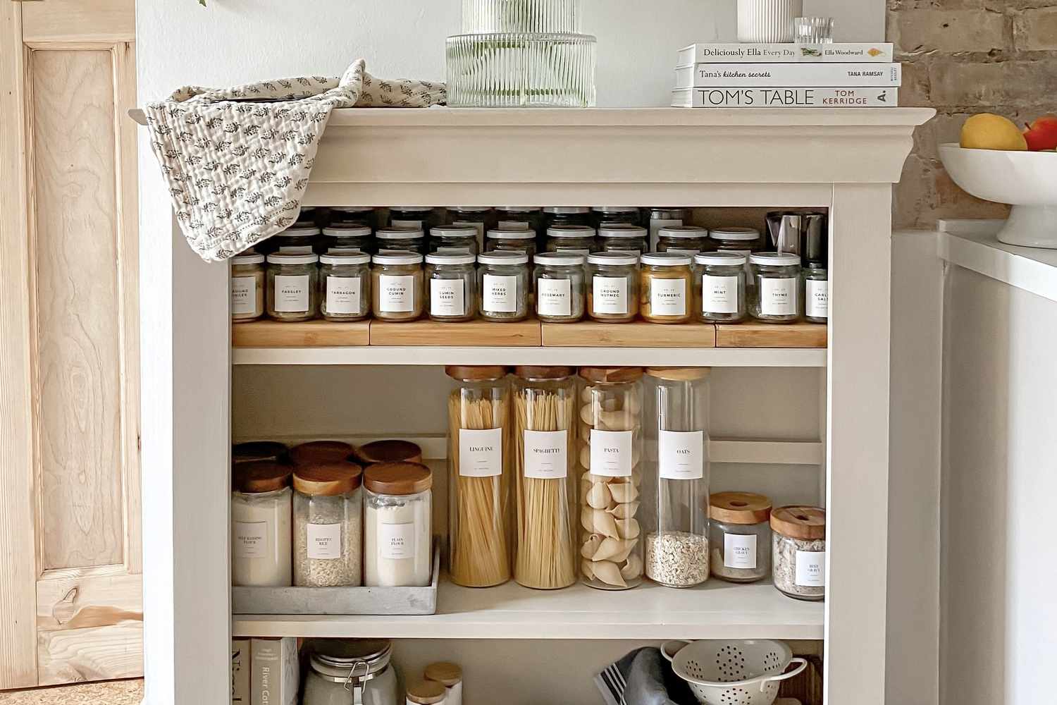 How To Organize A Spice Cabinet