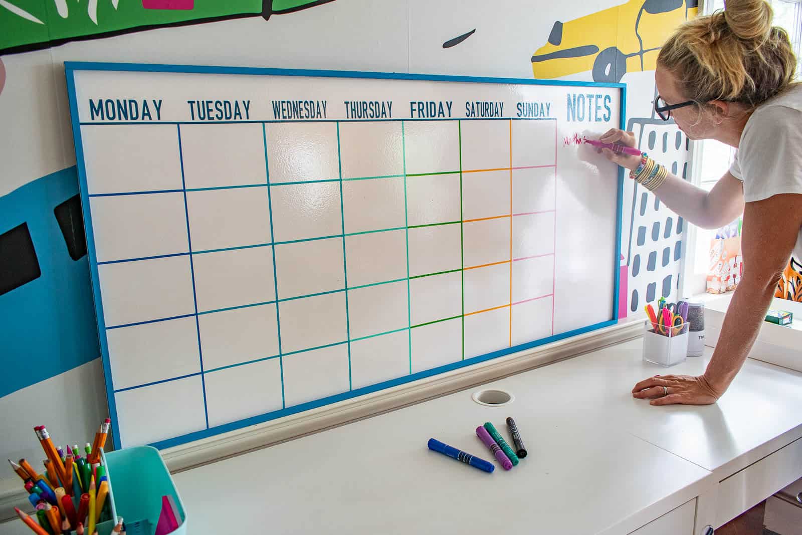 How To Organize A Whiteboard