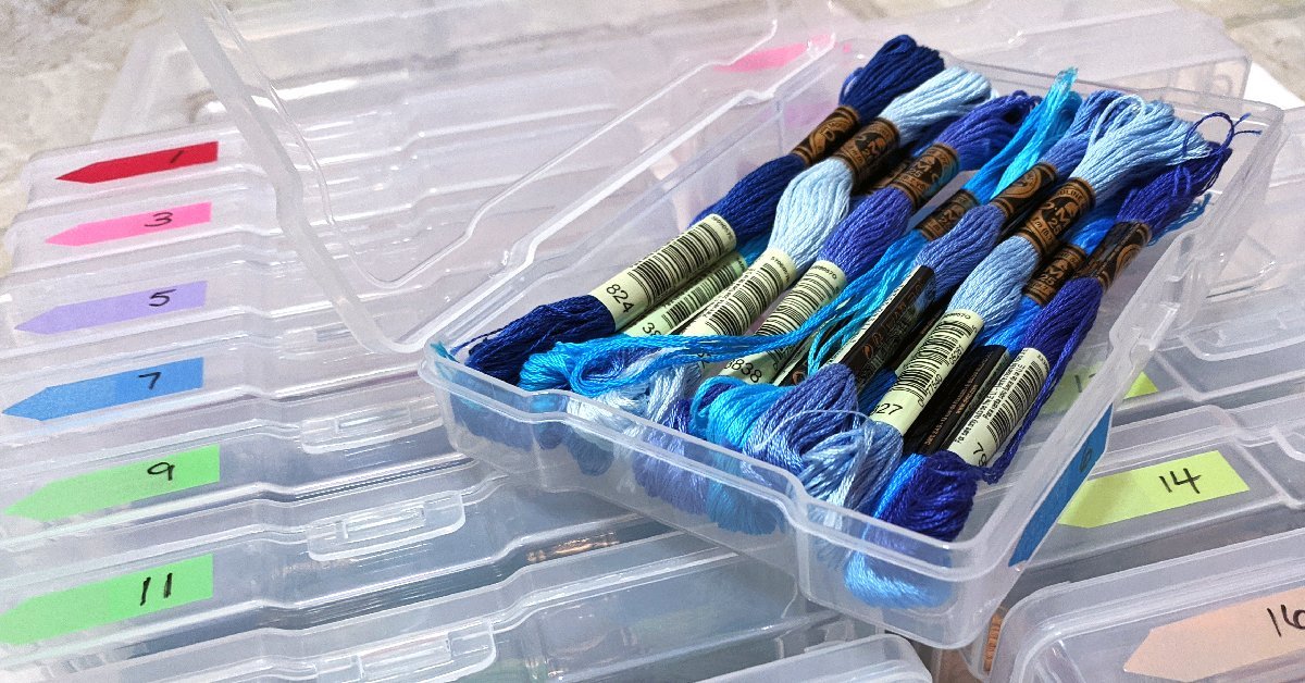 How To Organize An Embroidery Thread