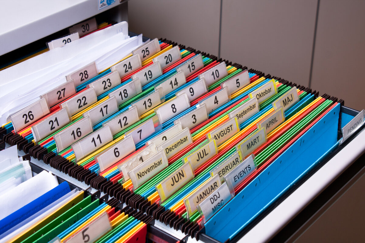 How To Organize An Office Filing System
