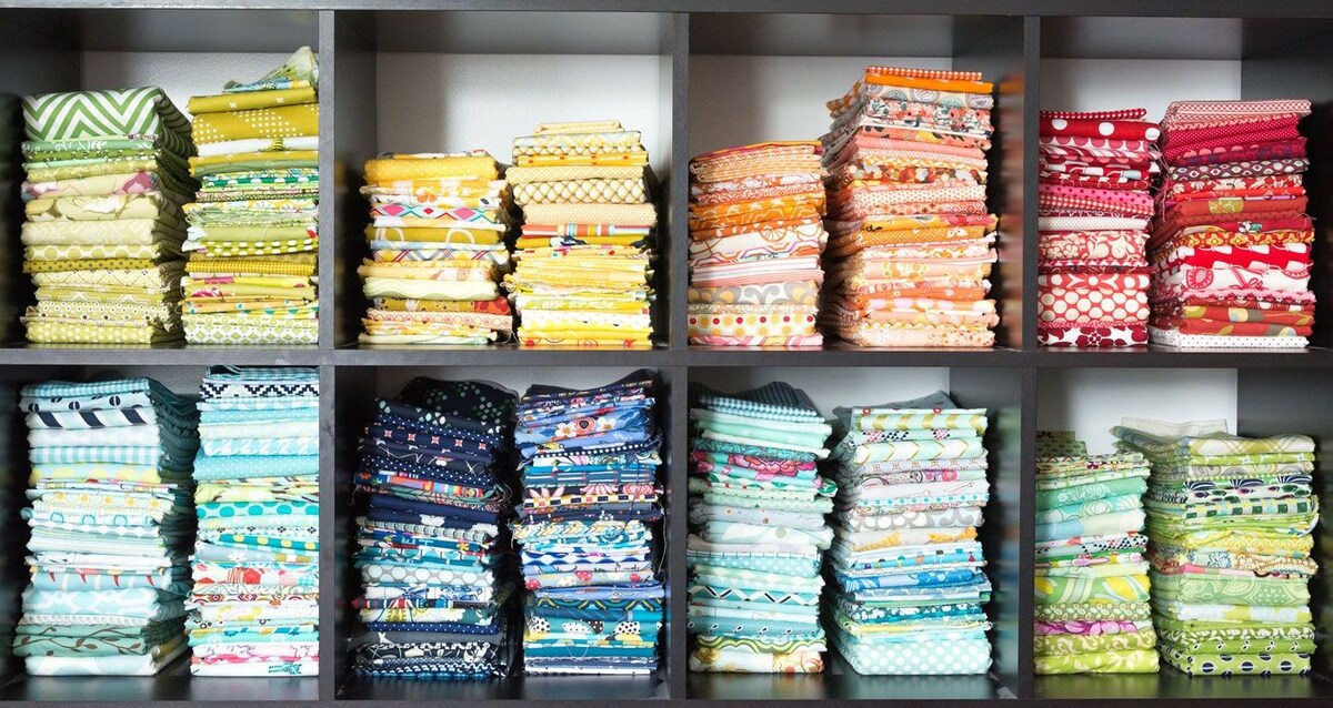 How To Organize Fabric At Home