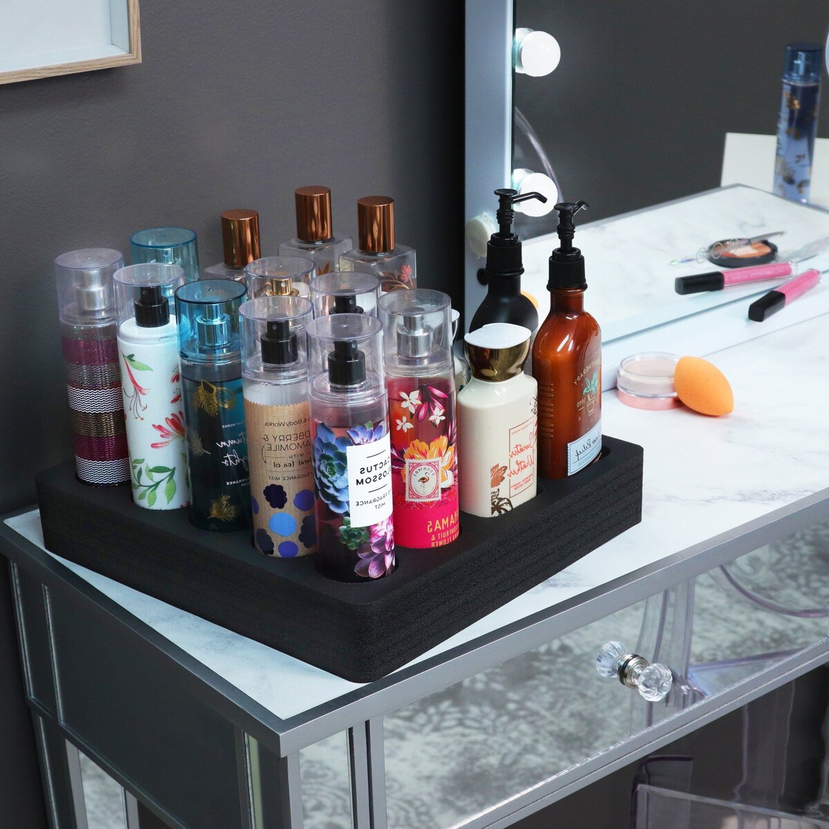 How To Organize Lotions And Perfumes