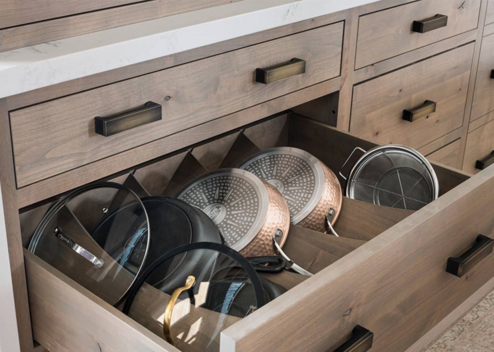 How To Organize Pots And Pans In Cabinet