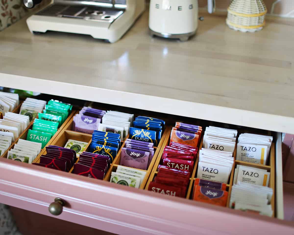 How To Organize Teas