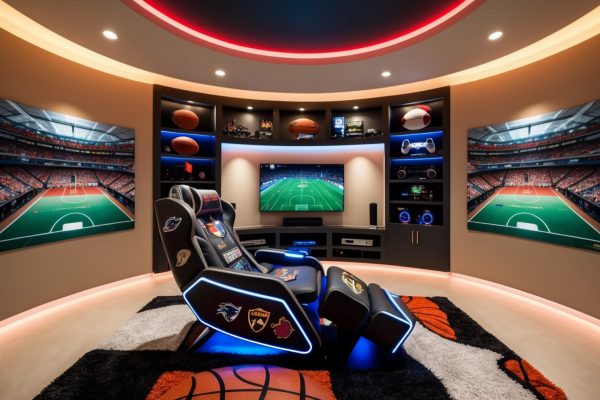 The Tech-Savvy Sports Fan: Integrating Technology and Multi-Sport Passion into Your Room Design