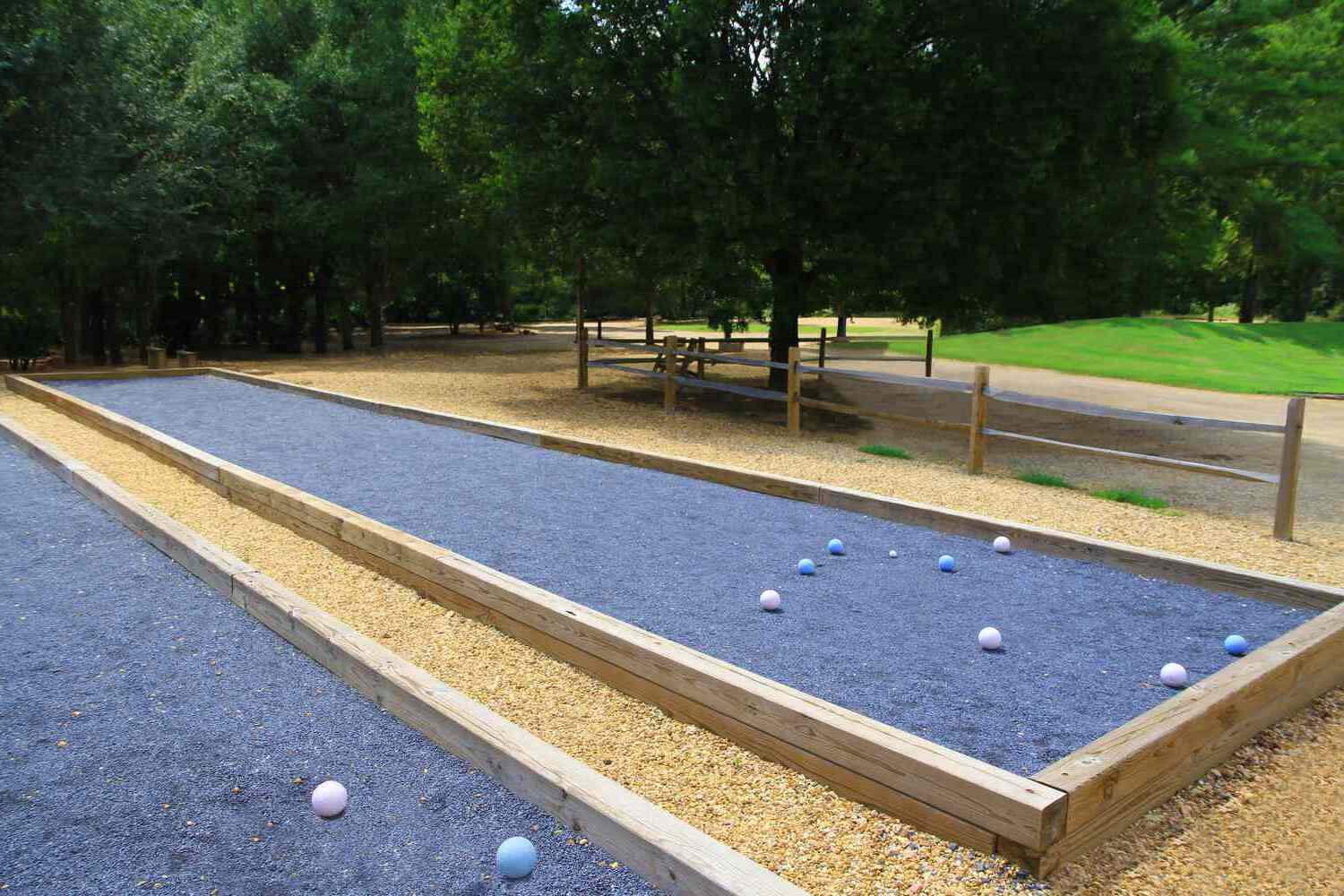 Backyard Petanque Court Construction: French Boules Game Area