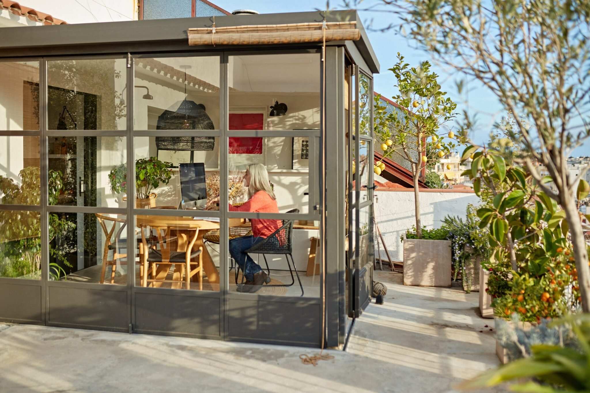 Creating A Functional Home Office In A Sunroom