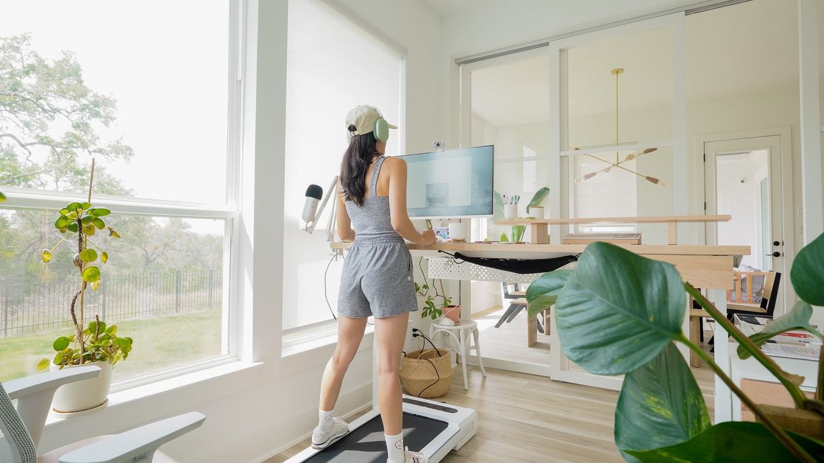 Creating A Functional Home Office With Motorized Standing Desk And Treadmill