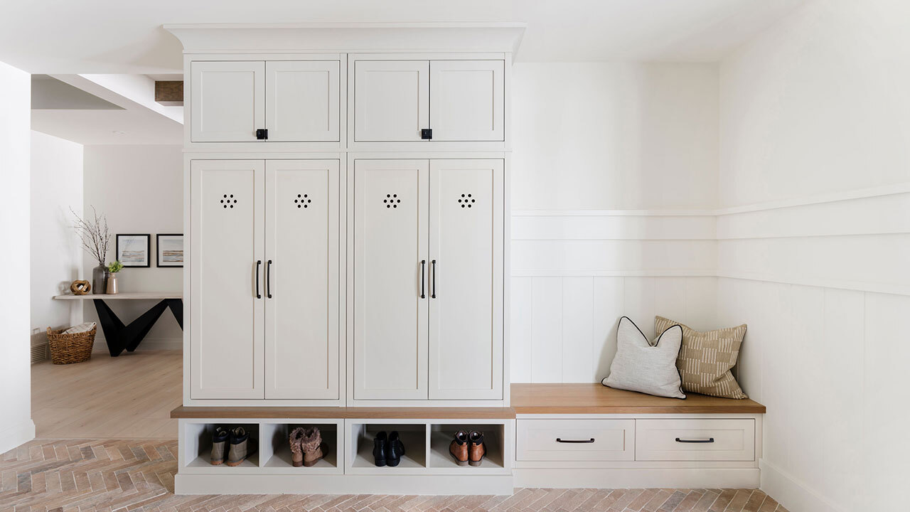 Creating A Functional Mudroom In A Front Porch