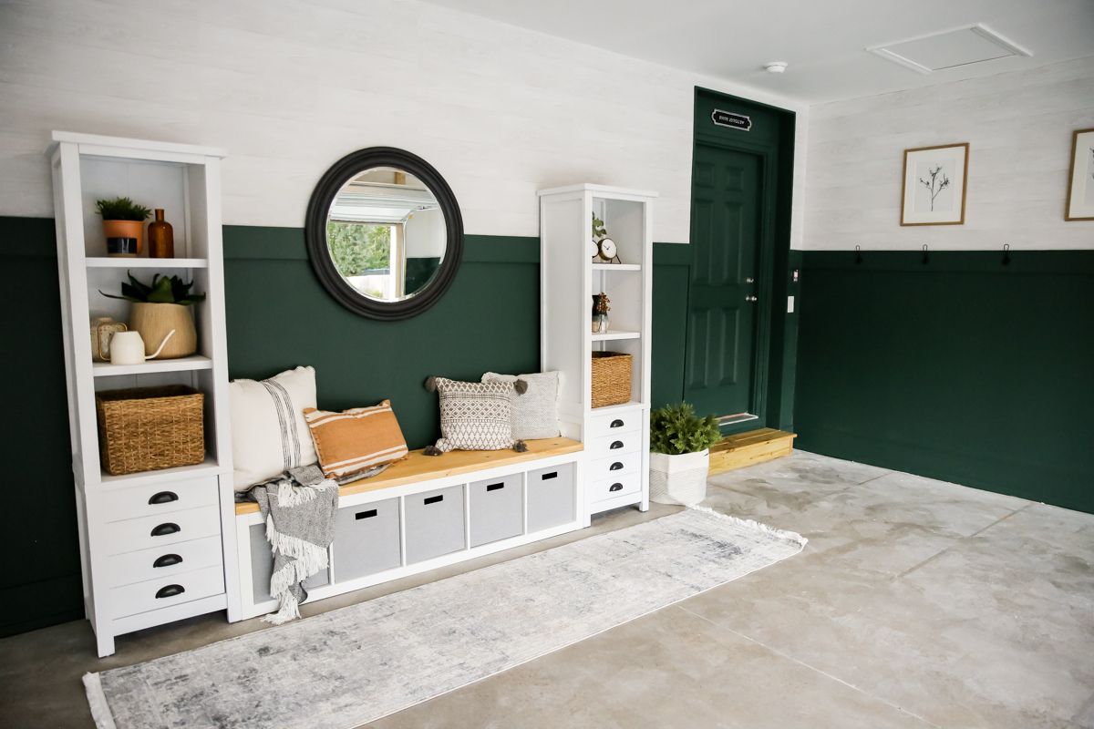 Creating A Functional Mudroom In A Garage