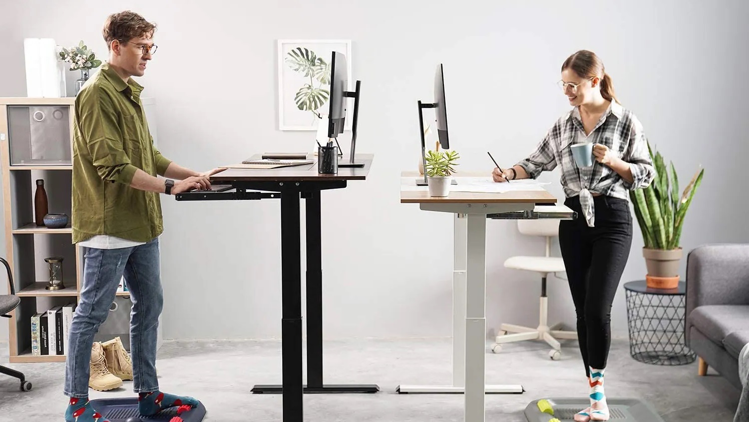 Creating a Stylish and Practical Home Office with a Standing Desk