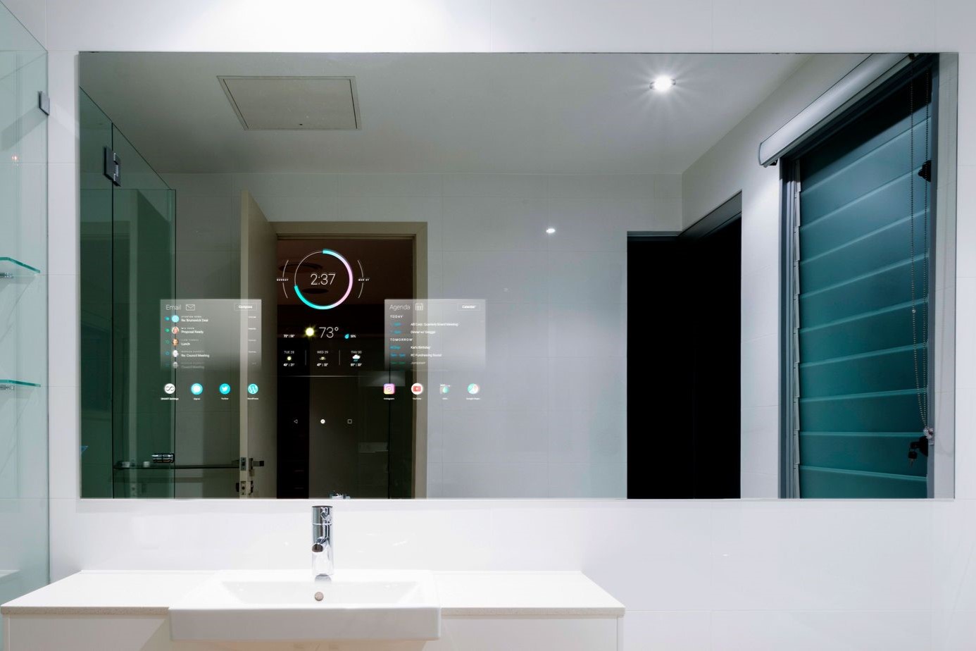 Health-Monitoring Mirrors and Smart Bathroom Tech Upgrades