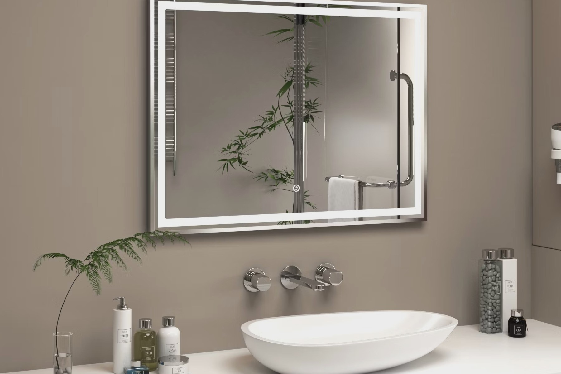 How to Choose and Install the Right Bathroom Mirror with a Demister Pad