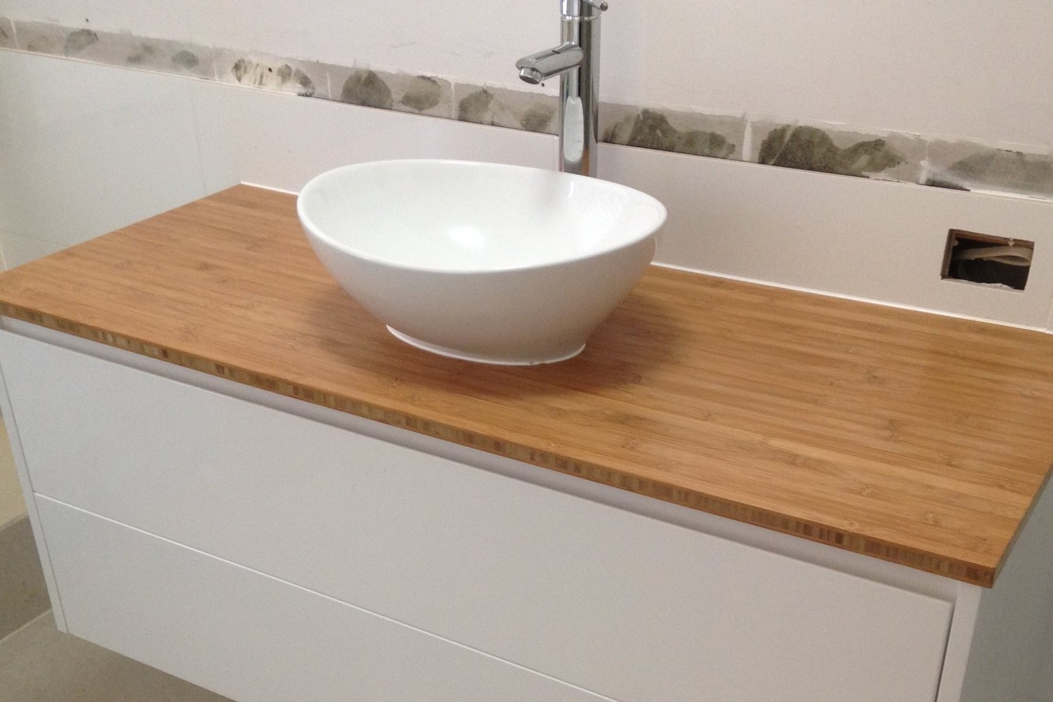 How to Choose and Install the Right Bathroom Vanity with a Bamboo Top