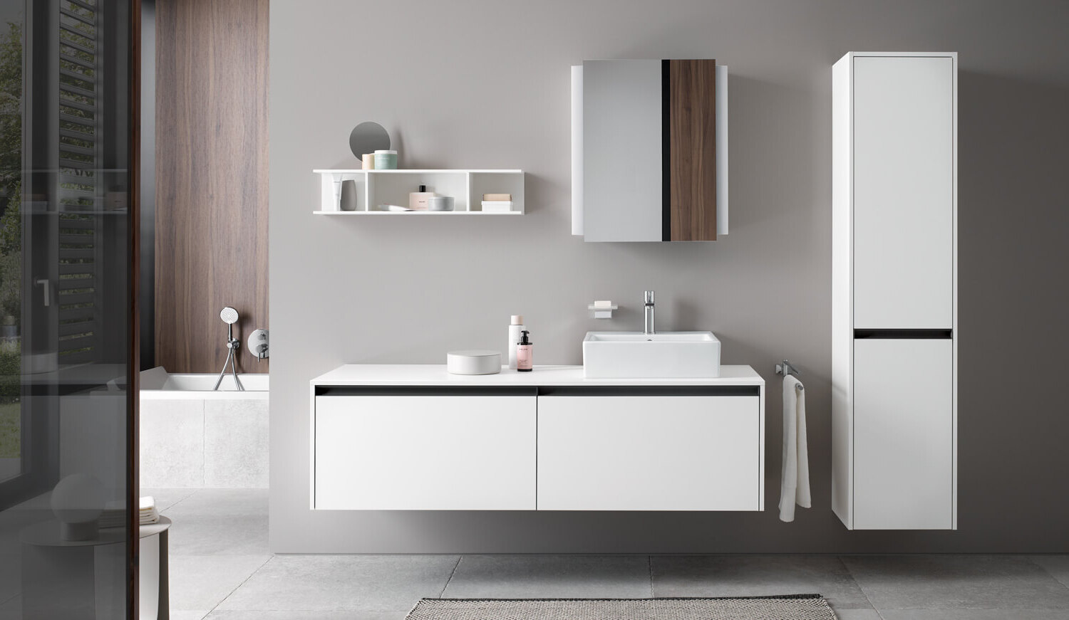 How To Choose And Install The Right Bathroom Wall-Mounted Floating Vanity