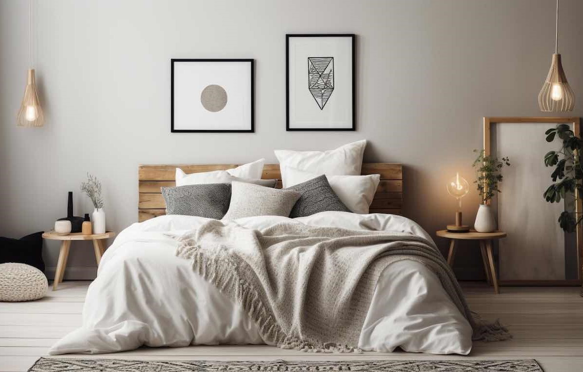 How To Choose The Right Paint Colors For A Scandinavian-Style Bedroom