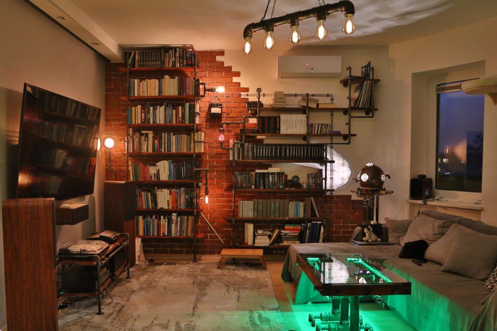 How To Choose The Right Paint Colors For A Steampunk-Inspired Library