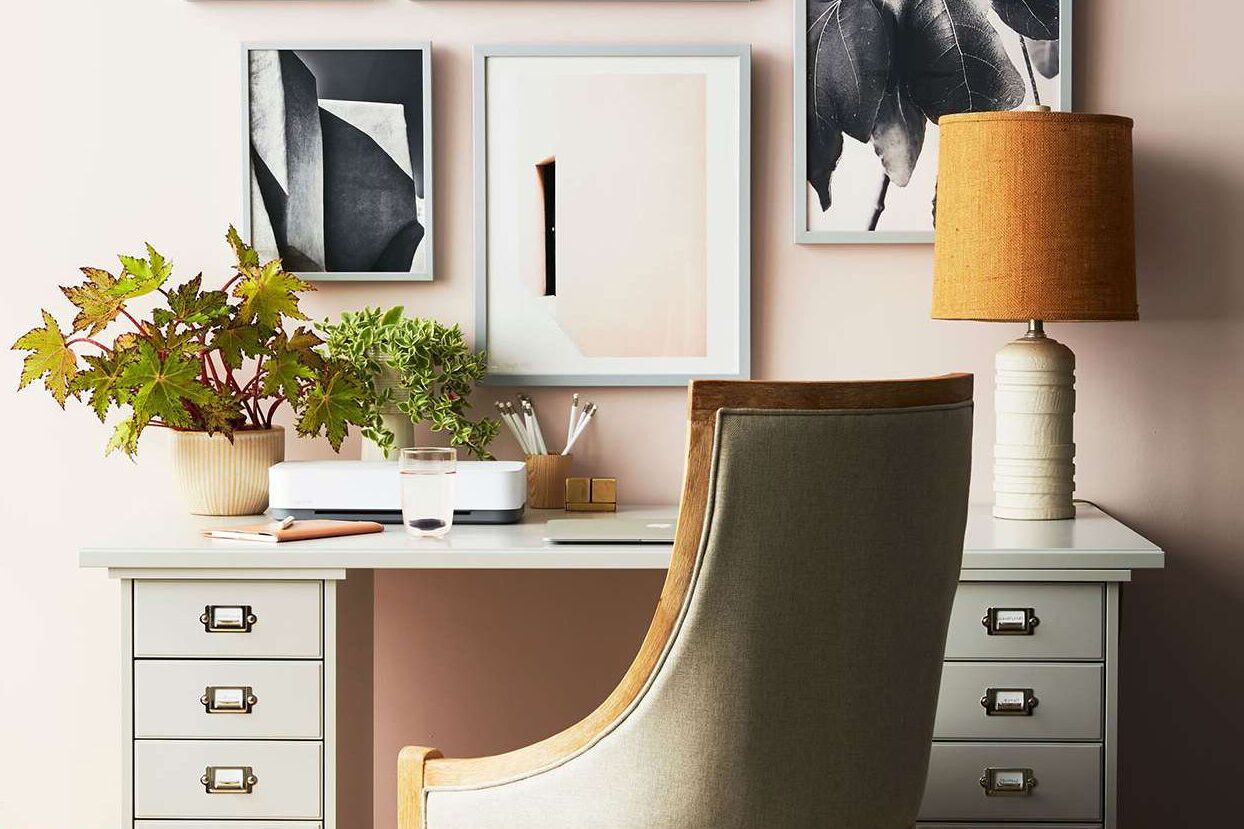 How To Choose The Right Paint Colors For An Eco-Futuristic Home Office