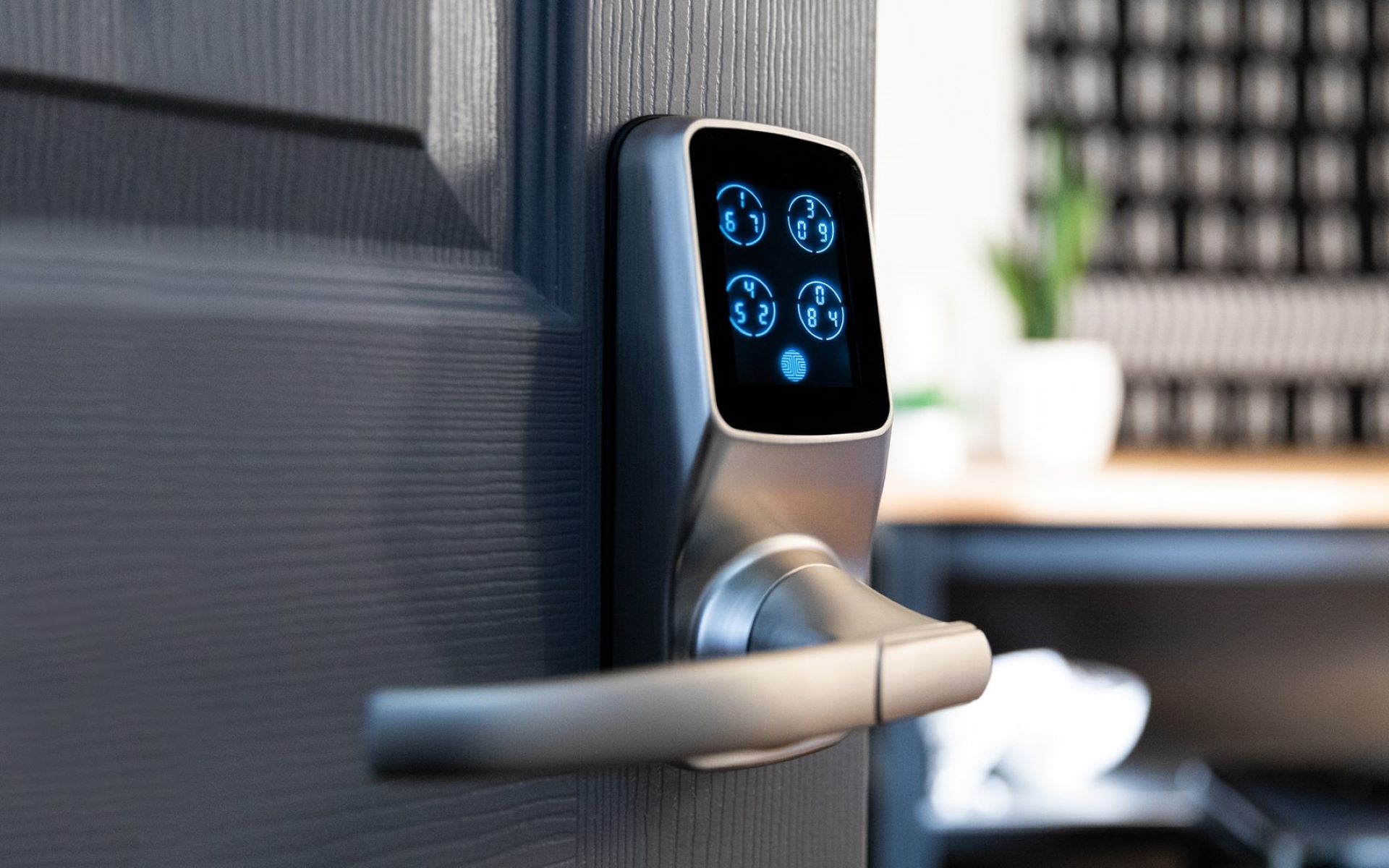 Smart Door Lock Offline Access Codes and Entry Without Internet