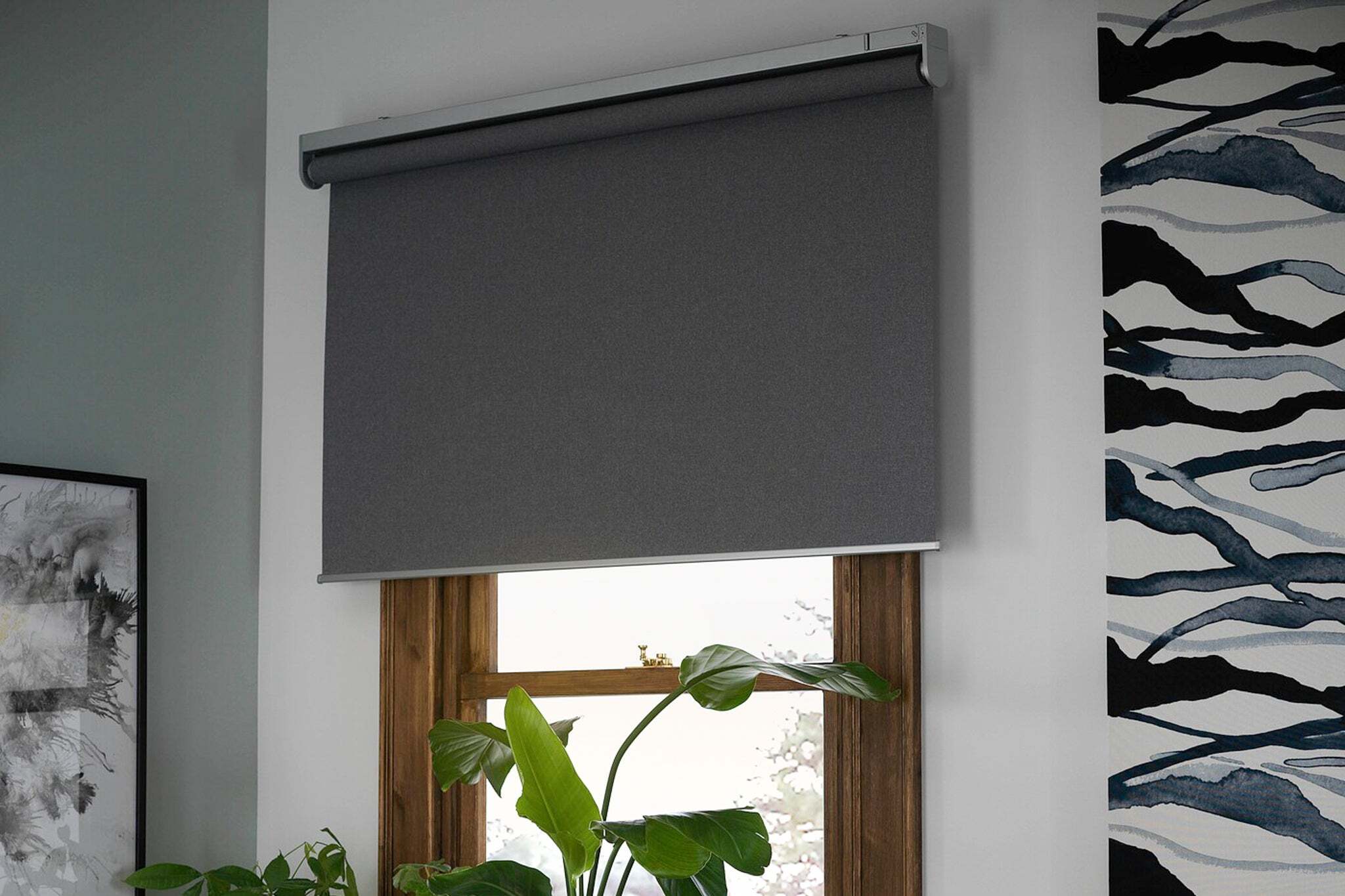 Smart Window Treatment with Voice Control for Convenient Shade Adjustment