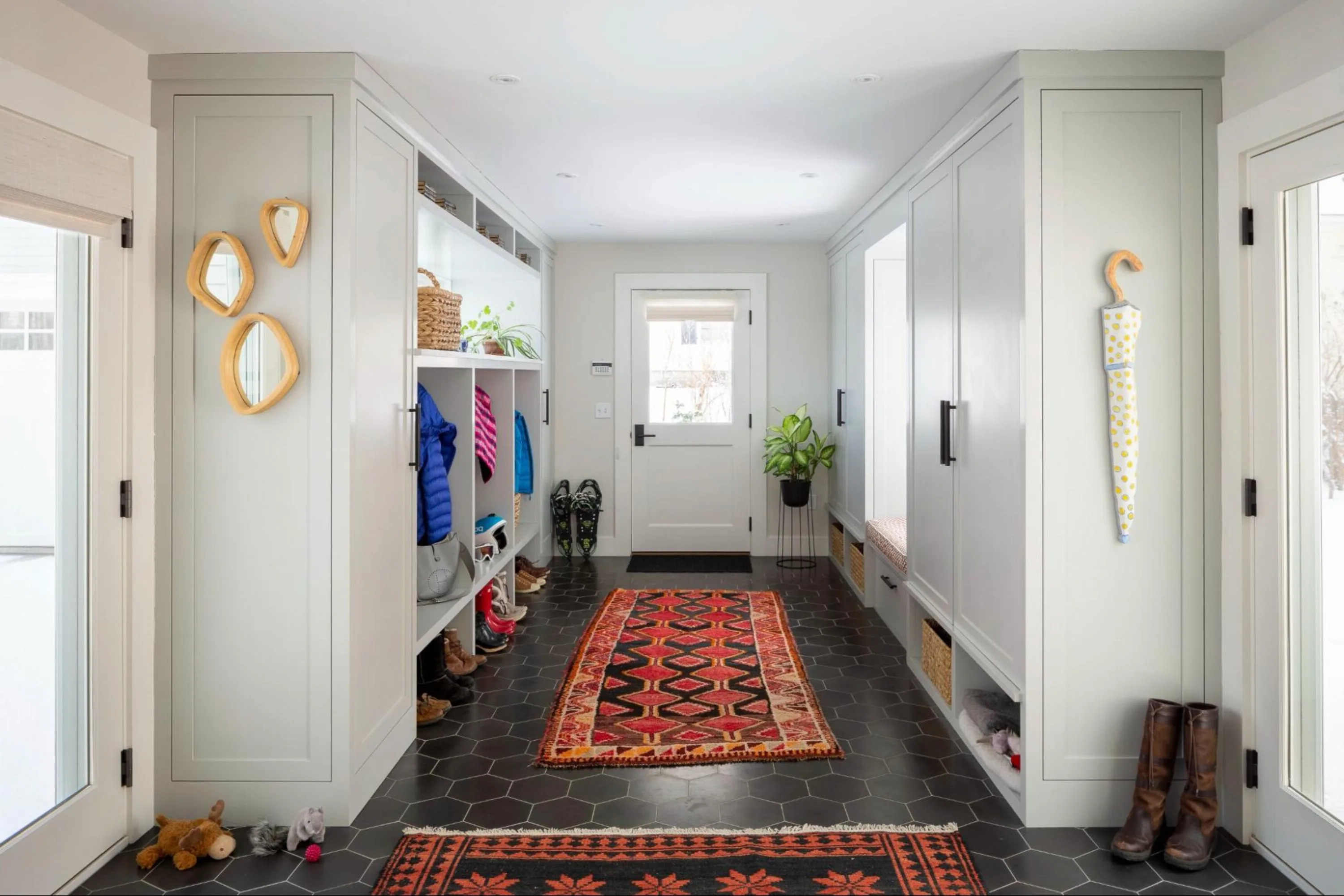 Creating A Functional Mudroom In A Small Entryway