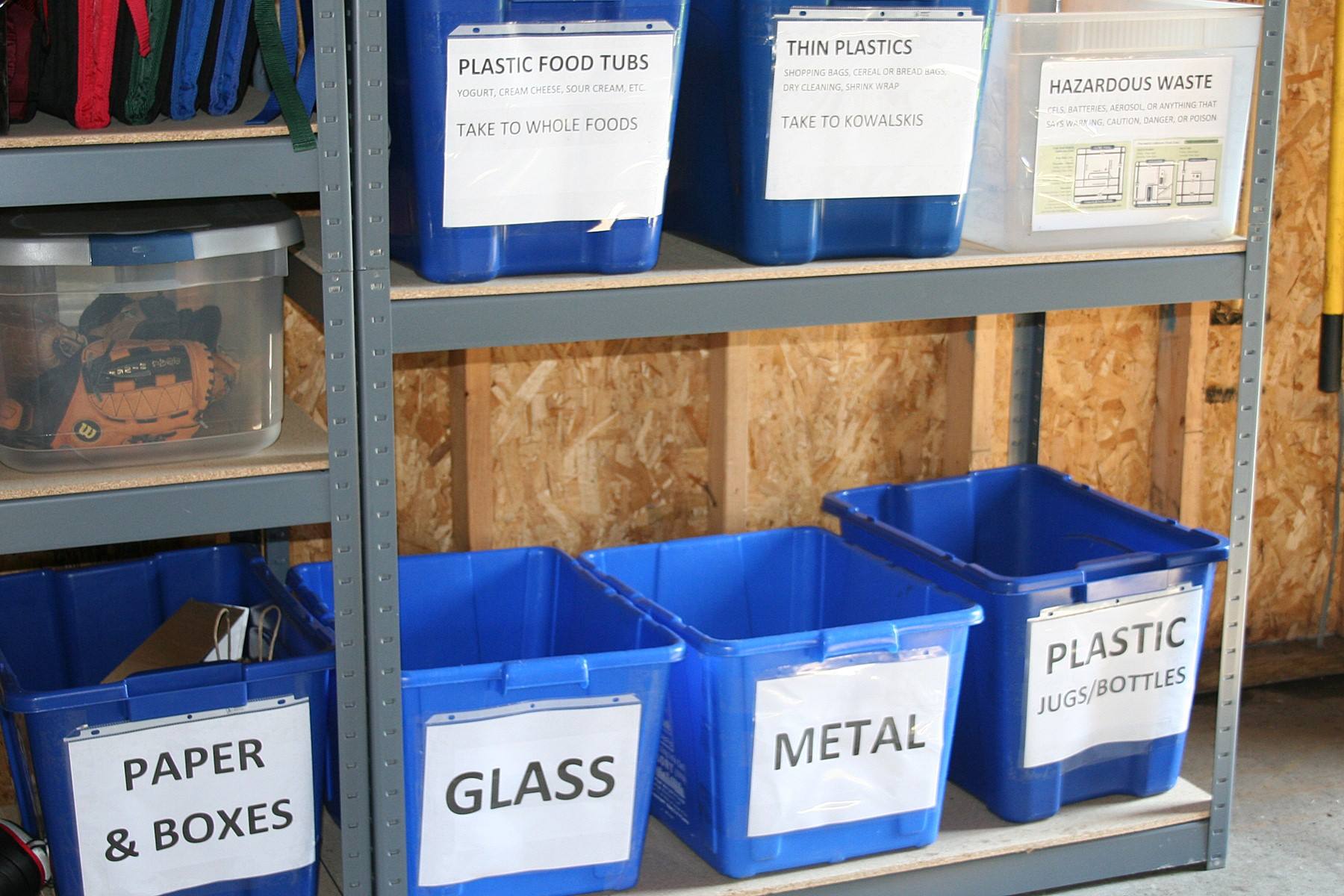 Creating A Home Recycling Center: Organization Tips