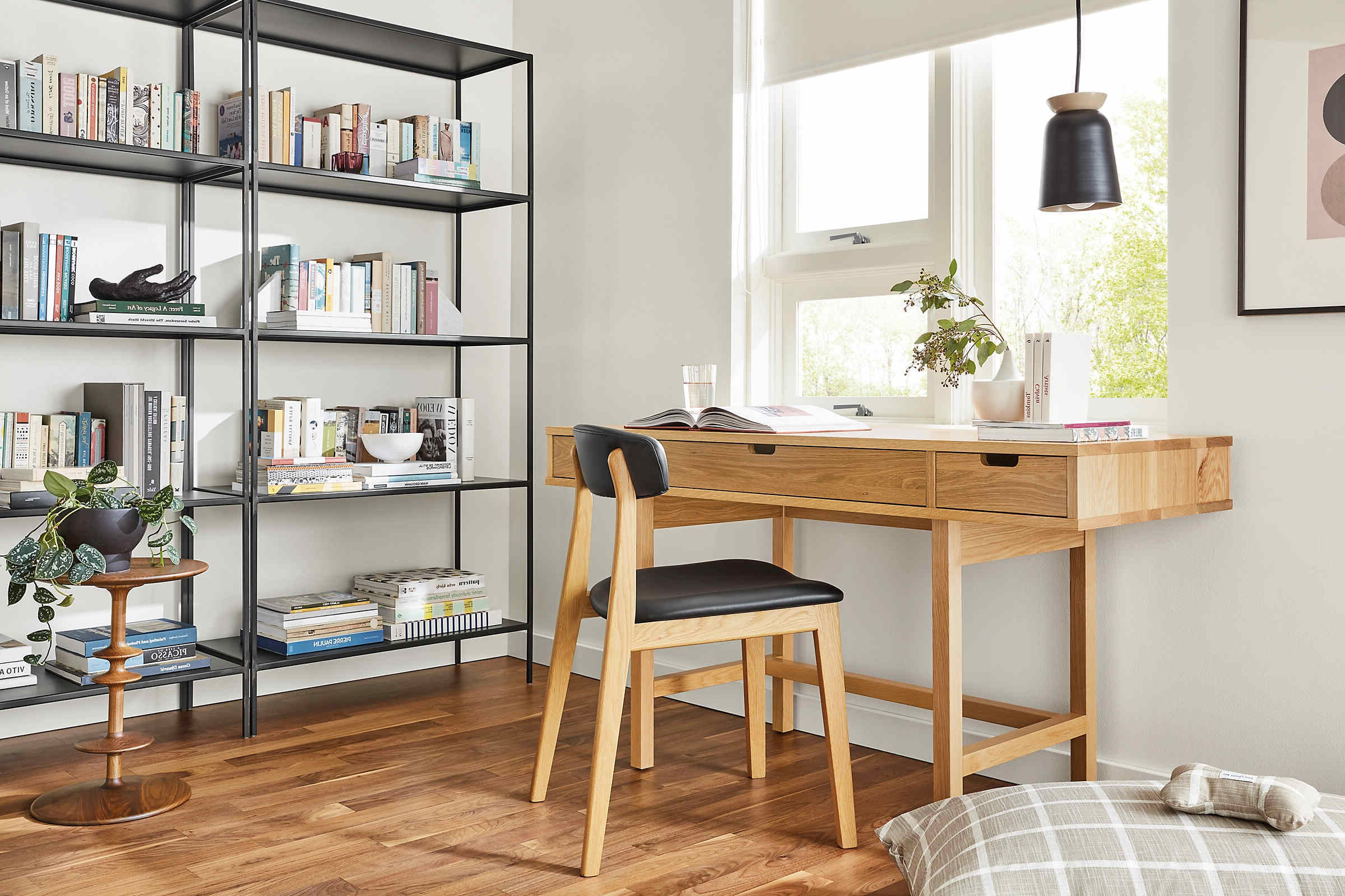 Creating A Stylish And Practical Home Office In A Bay Window