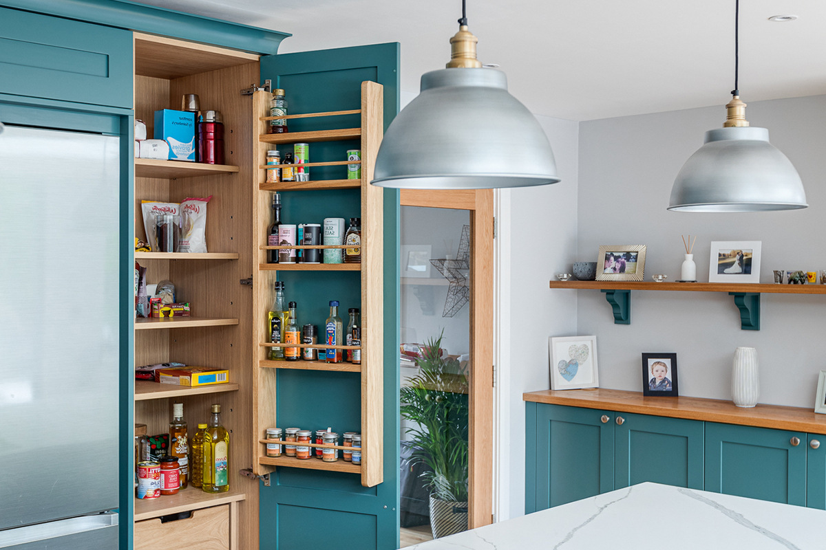 Creating A Stylish And Practical Pantry With Pull-Down Shelving