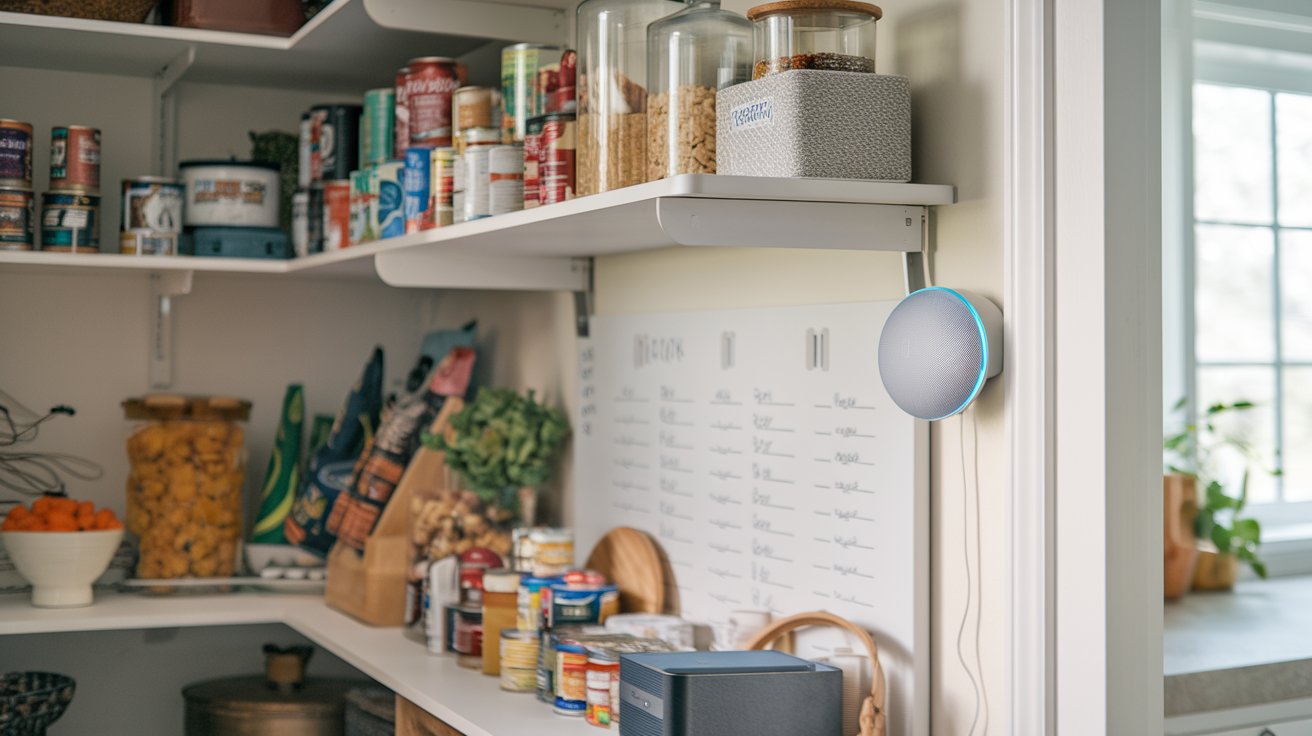 Creating a Stylish and Practical Pantry with a Voice-Activated Inventory Assistant