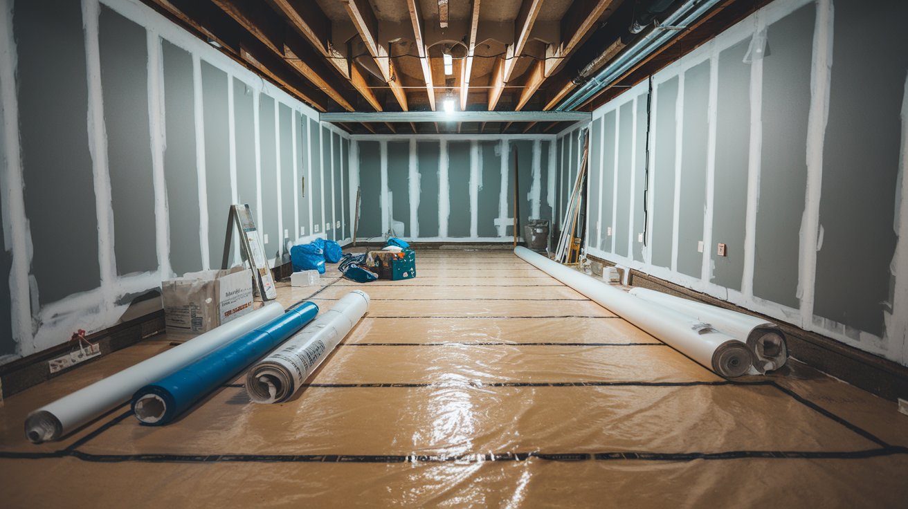 Upgrading Your Home’s Basement With DIY Vapor Barrier