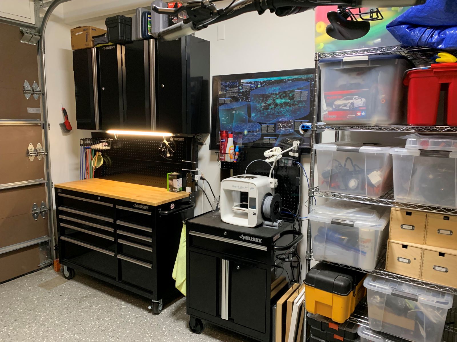 Upgrading Your Home’s Garage with a DIY Automated 3D Printed Storage System