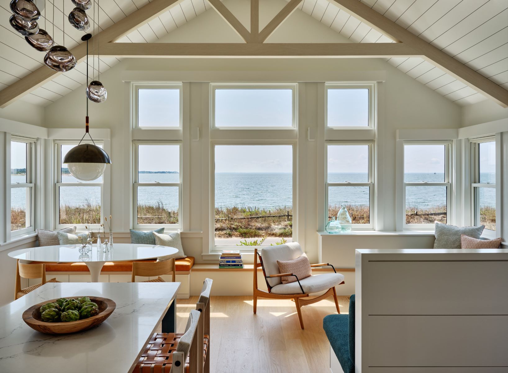 An Inside Look At A Historic Seaside Cottage In Connecticut