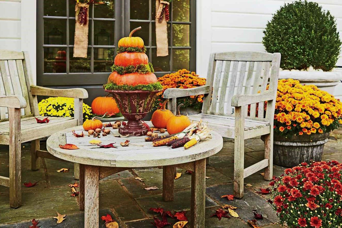 Creating A Seasonal Table Display With Antique Finds