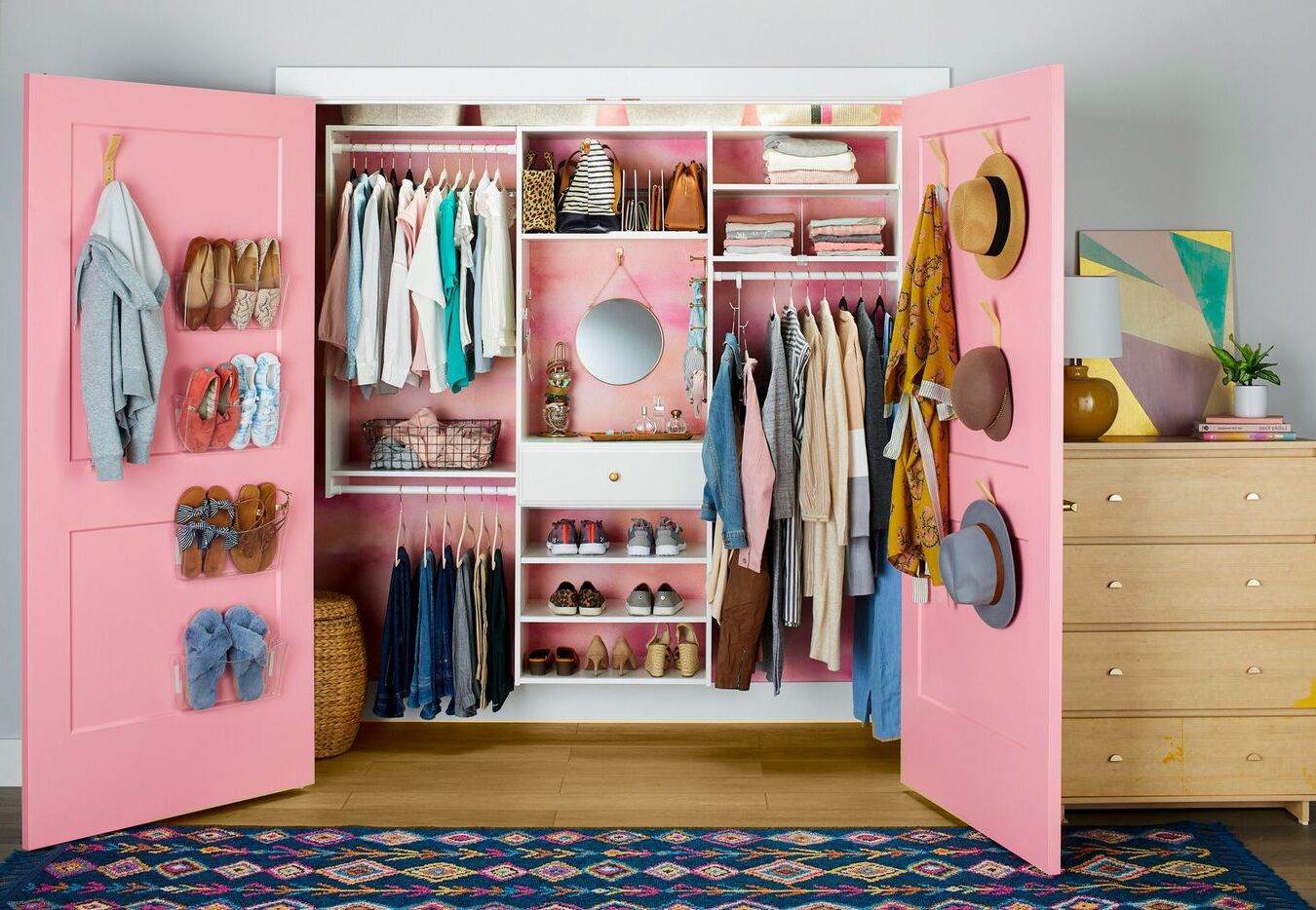 Organizing A Closet To Maximize Storage