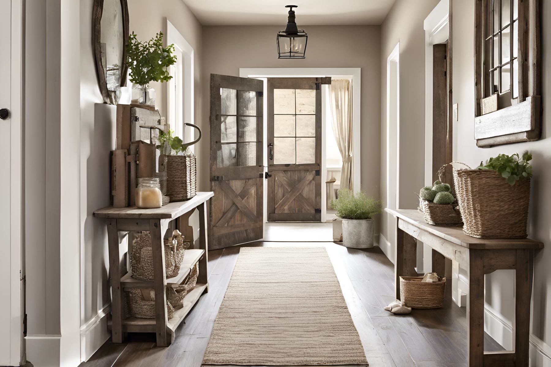 Setting Up A Rustic Farmhouse Entryway With A Warm Welcome