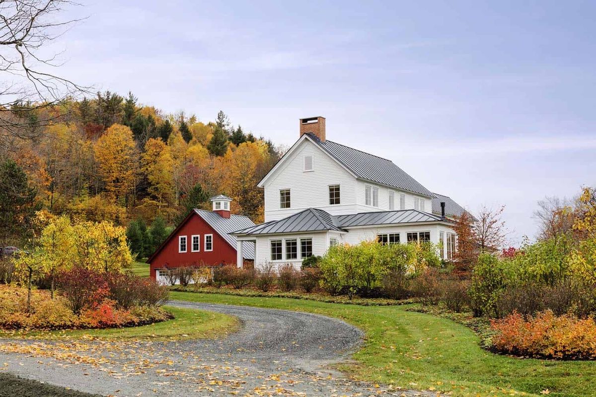 Tour A Rustic-Modern Farmhouse In Rural Vermont