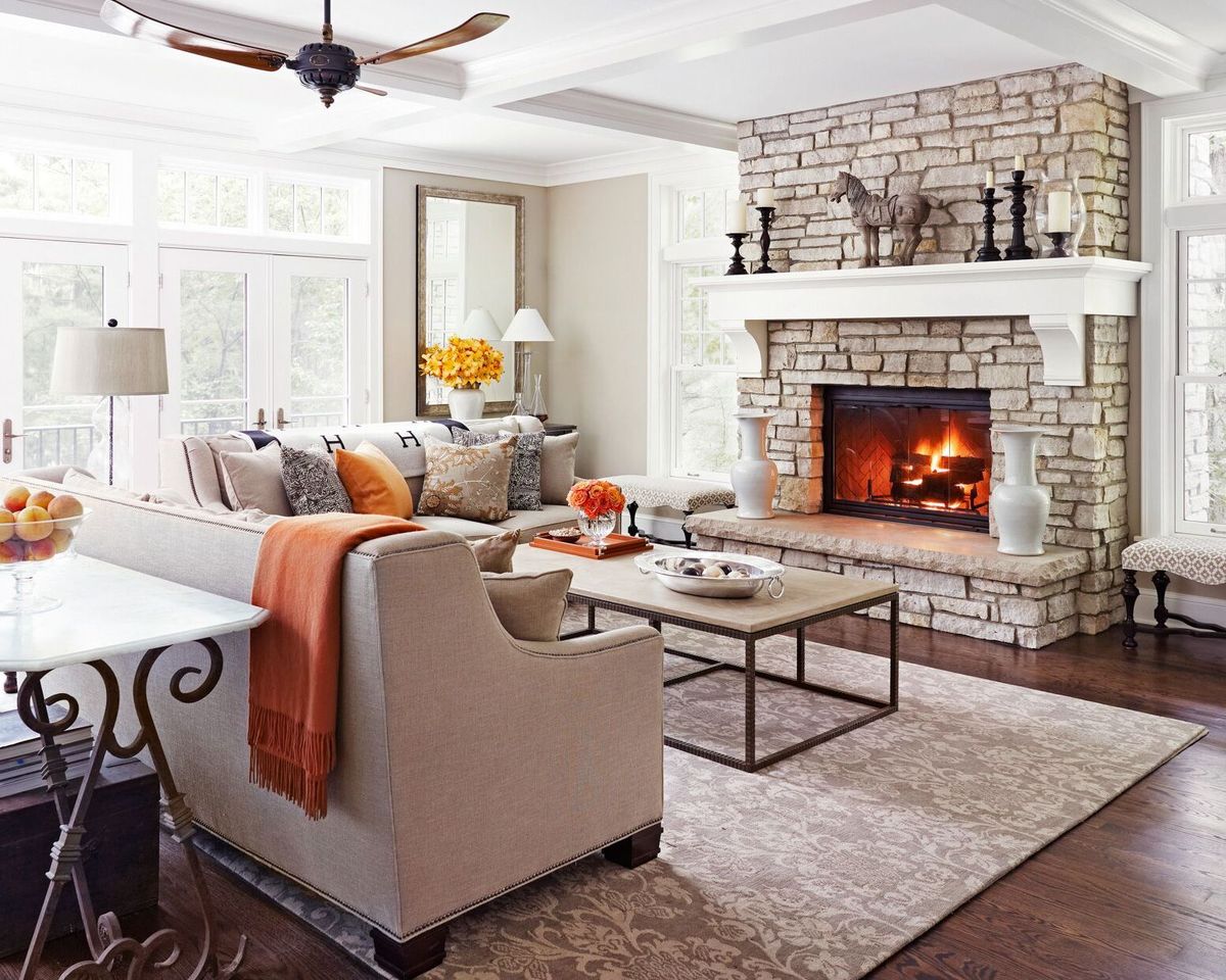 Warm And Inviting Fireplace Design Ideas