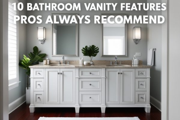 10 Bathroom Vanity Features Pros Always Recommend