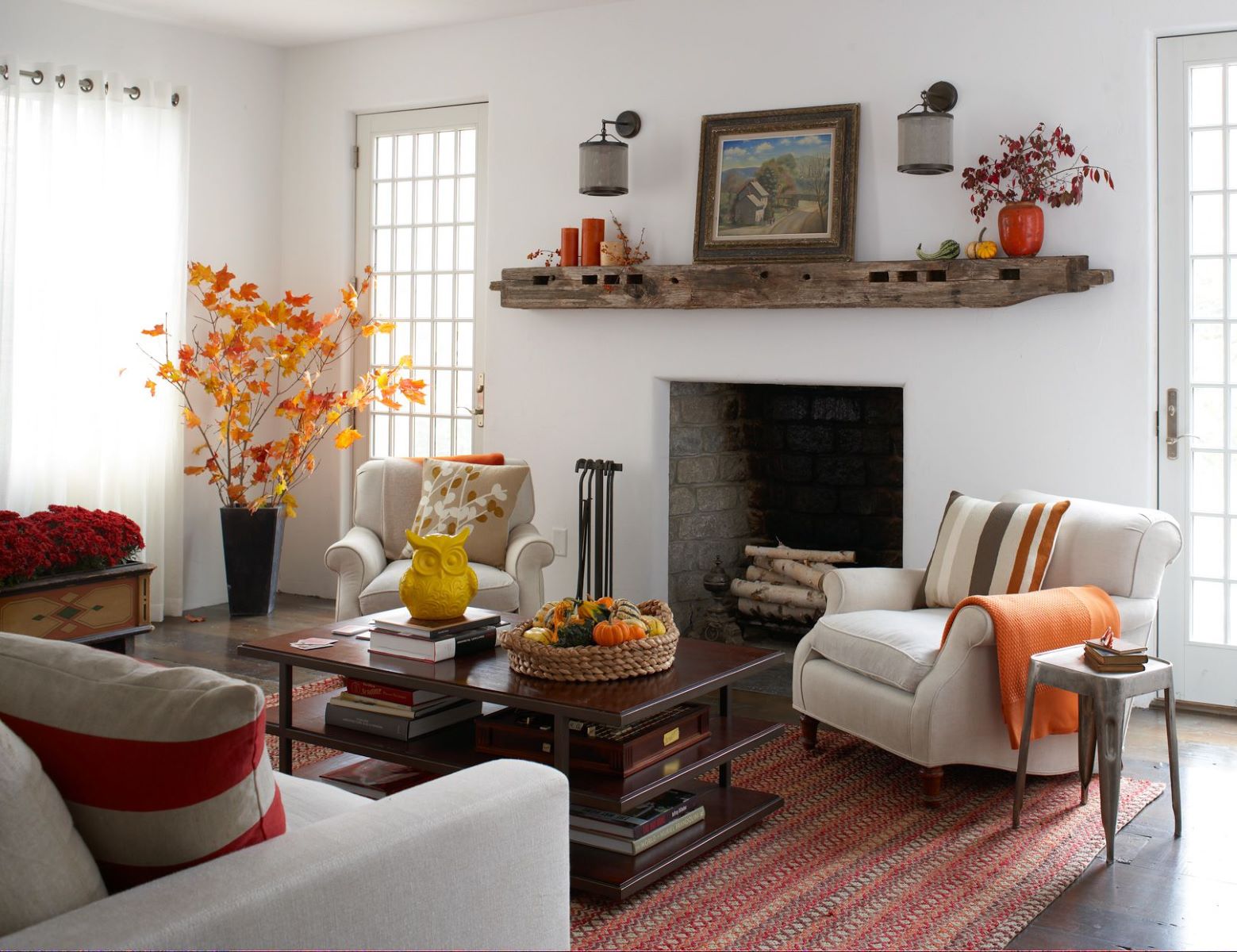 10 Ideas For Bringing Fall Colors Into Your Home