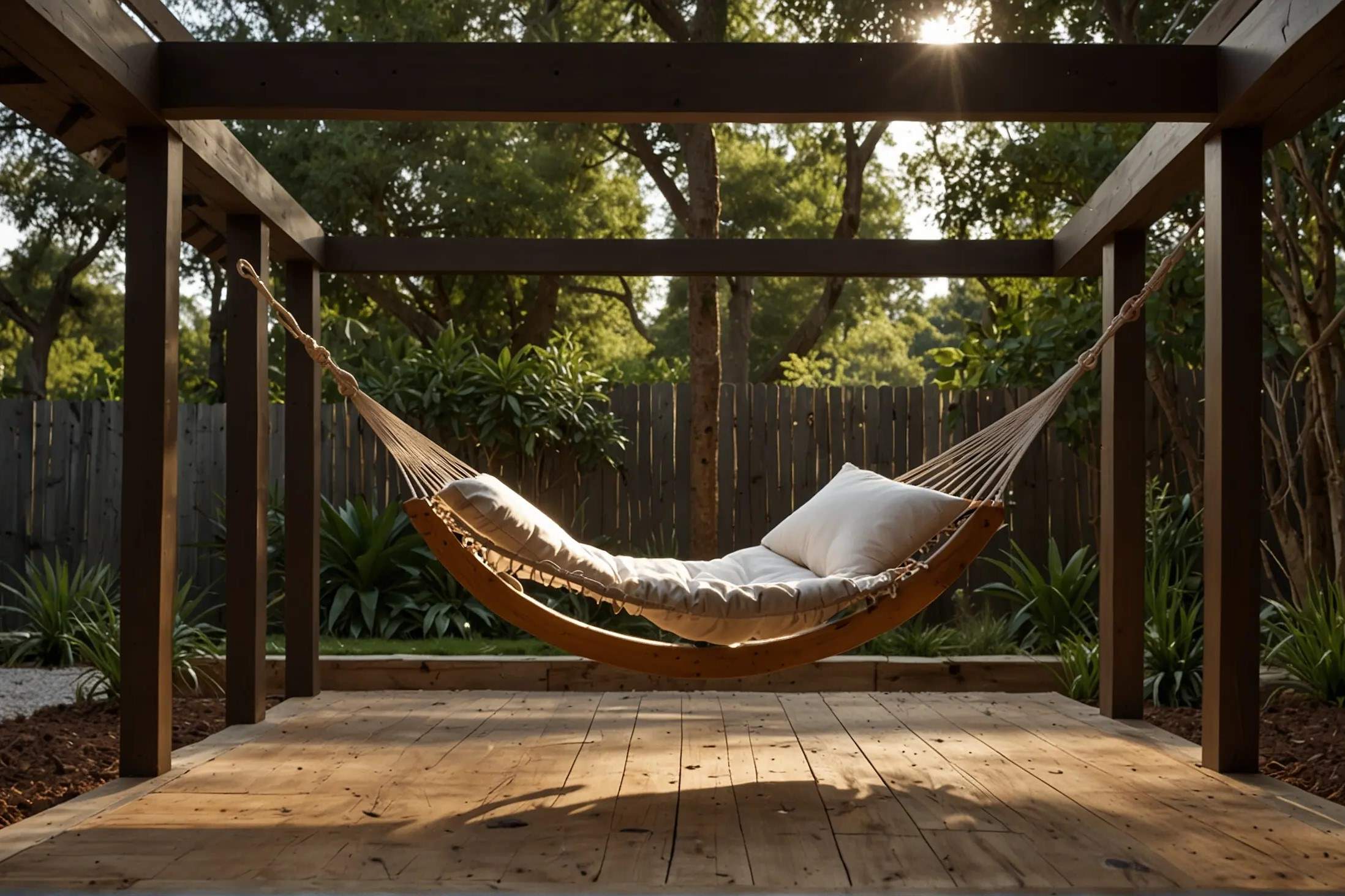 Designing An Outdoor Relaxation Spot With Hammocks