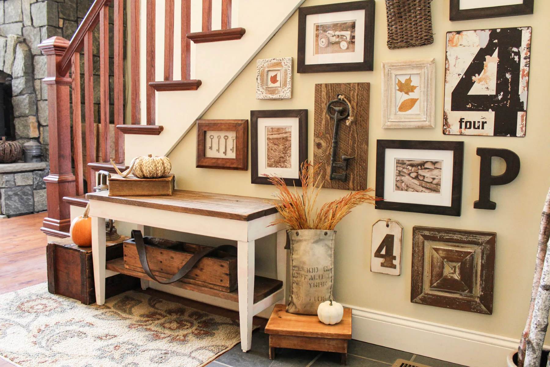 How To Create A Rustic Farmhouse Gallery Wall