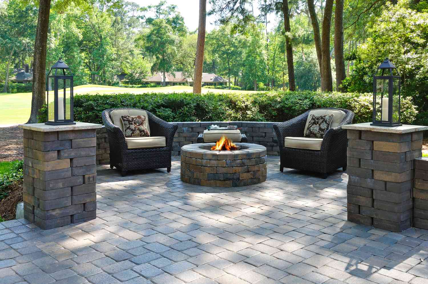 How To Make A Cozy DIY Fire Pit Seating Area