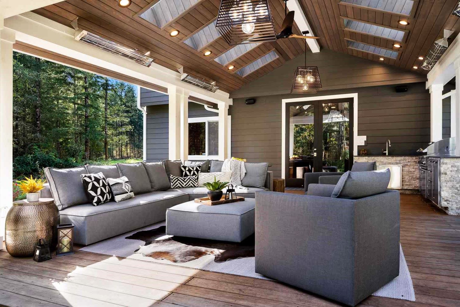 How To Transform Your Back Porch Into A Rustic Oasis