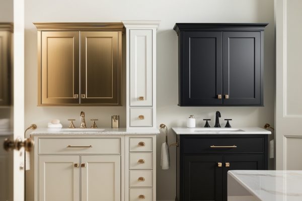 A Complete Guide to Selecting Finishes for Bathroom Cabinets and Hardware